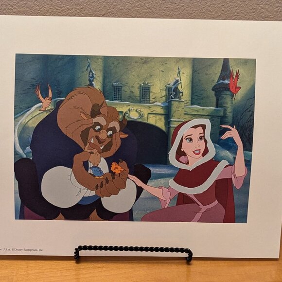 Walt Disney "Beauty and the Beast" Excusive Commemorative Lithograph Portfolio - Picture 6 of 10
